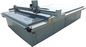 Composite Cloth Fabric Cutting Machine High Speed With Materials Conveyor Belt