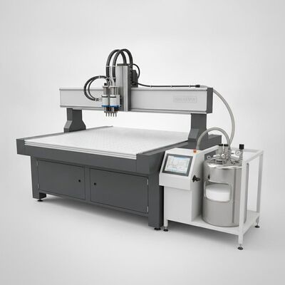 CNC Gluer XY আঠালো প্লটার 3000x2000mm ওয়ার্কিং আকার এবং শিল্প আঠালো বিতরণ জন্য 20L আঠালো ভলিউম সঙ্গে